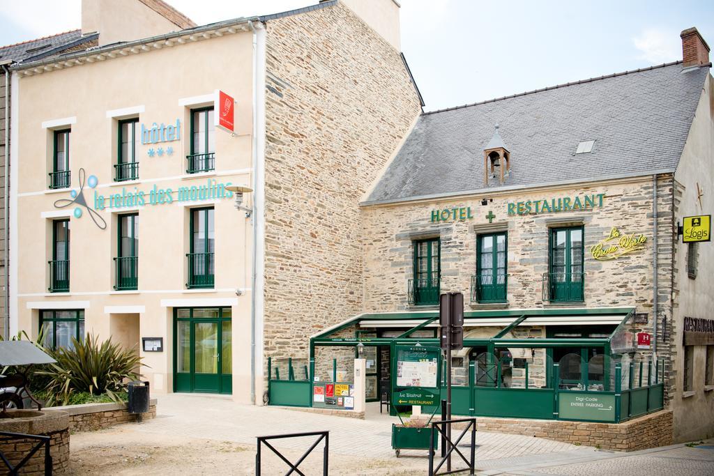 La Croix Verte - Le Relais Des Moulins バン・ド・ブルターニュ エクステリア 写真