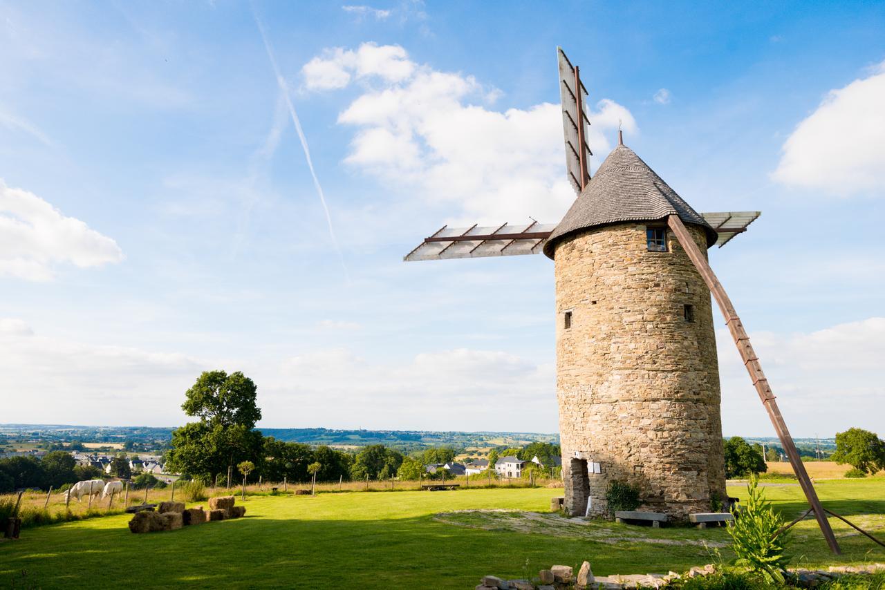 ホテル La Croix Verte - Le Relais Des Moulins バン・ド・ブルターニュ エクステリア 写真