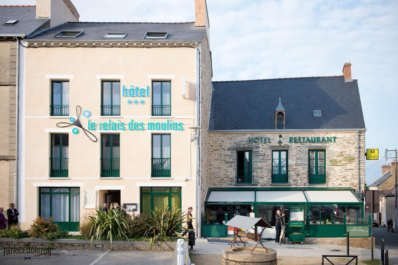 ホテル La Croix Verte - Le Relais Des Moulins バン・ド・ブルターニュ エクステリア 写真